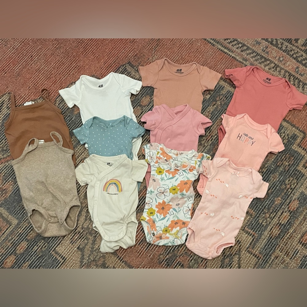 Preemie Onesies - H&M, Carters, Honest Co